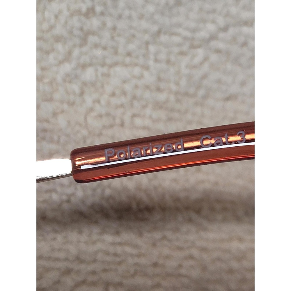 Foster Grant Polarized Aviator Sunglasses BOHO Rose Gold Pink Resort/Cruisewera - Picture 4 of 8